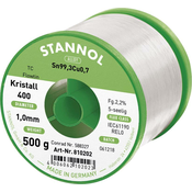 STANNOL neosvinčena žica za spajkanje Flowtin TC Sn99Cu1 (500g, 1.0mm)