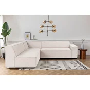 Atelier del Sofa Ugaona garnitura 240x70x265cm Svetlobraon