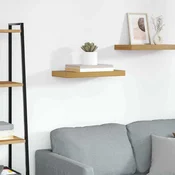 Polica na zidu Zidne Bež 50 x 23 x 4 cm Konstruirano drvo