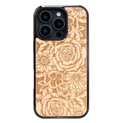shumee Lesen ovitek Bewood za iPhone 16 Pro ROSES ANIEGRE