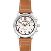 AVI-8 AV-4088-06 Mens Watch Hawker Hurricane Dual-Time Chronograph 43mm 5ATM