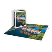Sentosphére Puzzle 1000 kosov - Pokrajina - Grad Chenonceau - Touraine