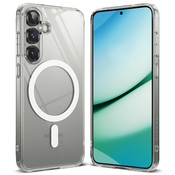 Ovitek Ringke Fusion Magnetic za Samsung Galaxy S25 - clear
