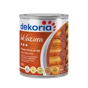BARVA ZA LES DEKORIA LAK LAZURA OREH 0,75l | Topdom