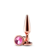 Rear Assets Tapered Plug Medium Pink – metalni analni plug, 9.9 cm