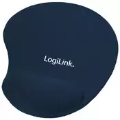 Logilink ID0027B gel jastučić za zapešće, plavi podložak za miš