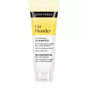John Frieda Go Blonder Lightening Shampoo posvetlitveni šampon za blond lase 75 ml