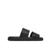 Calvin Klein Natikači Sq Molded Sandal Db Lth HM0HM02234 Črna