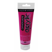 Daler Rowney Akrilna barva Graduate 120 ml, perm rose