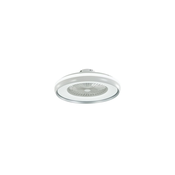 LED Prigušiva stropna svjetiljka s ventilatorom LED/45W/230V siva + DU