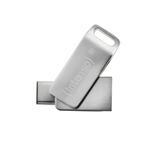 USB 3.2 Flash drive 128GB INTENSO cMobile line dual USB A i C - Silver