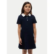 Tommy Hilfiger Vsakodnevna obleka KG0KG09401 M Mornarsko modra Regular Fit