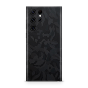 Skin za Samsung Galaxy S22 Ultra EXO by Optishield (2-pack) - camo black