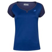 Dámské tričko Babolat  Play Cap Sleeve Top Estate Blue L