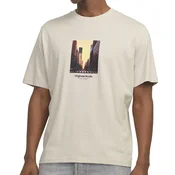 Jack&Jones Muška majica Picture Tee Ss Crew Neck Sn, Krem