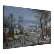XXL slika - Pieter Brueghel the Younger – Winter Games 170x113