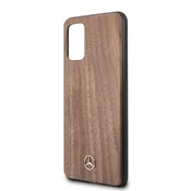 Mercedes S20+ G985 hard case brown Wood Line Walnut  MEHCS67VWOLB
