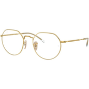 Ray-Ban Jack RB3565 001/GG L (53) Zlata/Kristalna