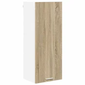 Vidaxl Viseča omarica Sonoma hrast 40 x 31 x 100 cm Konstruiran les