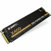 SSD Emtec X400 Power Pro 1TB M.2 2280 PCI-E x4 Gen4 NVMe (ECSSD1TX400)