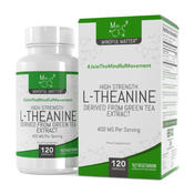L-teanin 400 mg, 120 kapsul