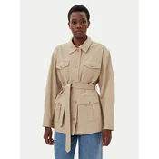 Tommy Hilfiger Srajčna jakna WW0WW45933 Bež Regular Fit
