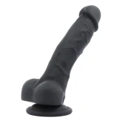 Realistics - Dual Layer Dildo R33 - Črna