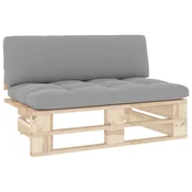 Srednja vrtna sofa od paleta od impregnirane borovine