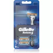 GILLETTE Brijac Sensor 3 sa 6 dopuna