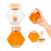 100 ml šesterokotni kozarec z merico