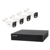 Varnostni kamerni komplet PoE 5MP 4 kamere 1TB HDD