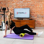 Northix Podloga za fitnes EVA, 120x60cm, 15mm, vijolično-črna