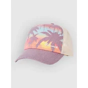 Rip Curl Mixed Yardage Trucker Cap dark plum