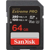 SanDisk SDXC kartica 64 GB Extreme PRO (280 MB/s klasa 10, UHS-II V60)