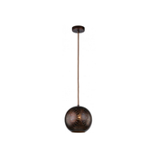 Sfinks Viseca Lampa 25 Kula S 1X60W E27 Openwork Brown