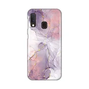 Silikonska maska za Samsung A202F Galaxy A20e Pink Marble Print šarena