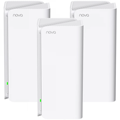 Tenda Nova MX15 Pro (3 paketi) WiFi 6 AX5400 Mesh Gigabitni sistem, 9x GLAN/GWAN, WPA3, VPN, CZ aplikacija