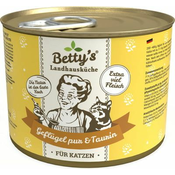Bettys Landhausküche Mačja hrana - čista perutnina - 200 g