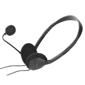 VIVANCO Stereo Headset mit Mikrofon 36651 IT-HS BASIC RC