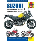 Suzuki DL650 V-Strom & SFV650 Gladius (04 - 19)
