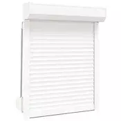 Roletna Bijeli 70 x 100 cm Aluminij i poliuretan