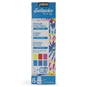 Barve za svetle tkanine Pebeo Setacolor 6 x 20 ml