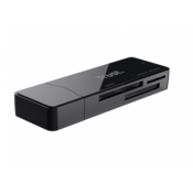 Čitač memorijskih kartica TRUST Nanga, USB 3.1, crni