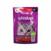 Whiskas 1+ Vrećica Govedina u Umaku 85 g