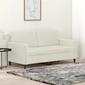 Dvosjed krem 140 cm baršunasti
