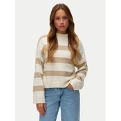 Vero Moda Pulover Inez 10331538 Bež Regular Fit