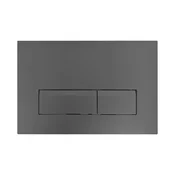 Tipka RIMMAR ZERO, square, siva