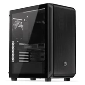 ENDORFY Gaming kućište Arx 500 Core, (EY2A016), Midi Tower, Bez napajanja, Crno