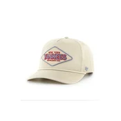 Bombažna bejzbolska kapa 47 brand MLB New York Yankees bež barva, B-CAIRN17DHP-K0