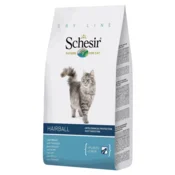 Schesir Hrana za macke sa dugom dlakom, Hairball Piletina - 400 g